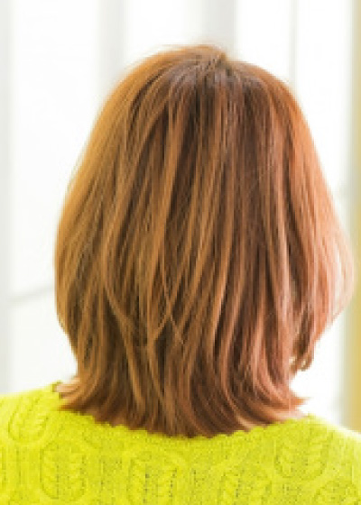 甘×辛ナチュラルボブBack写真