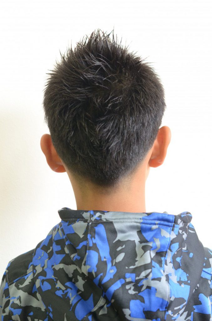 活発！キッズショートBack写真