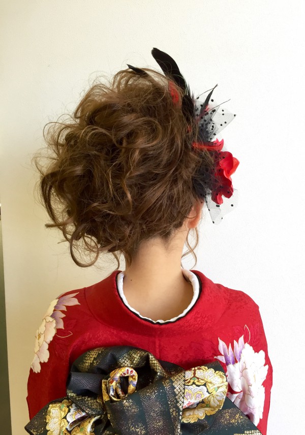 ふんわりボリュームアップBack写真